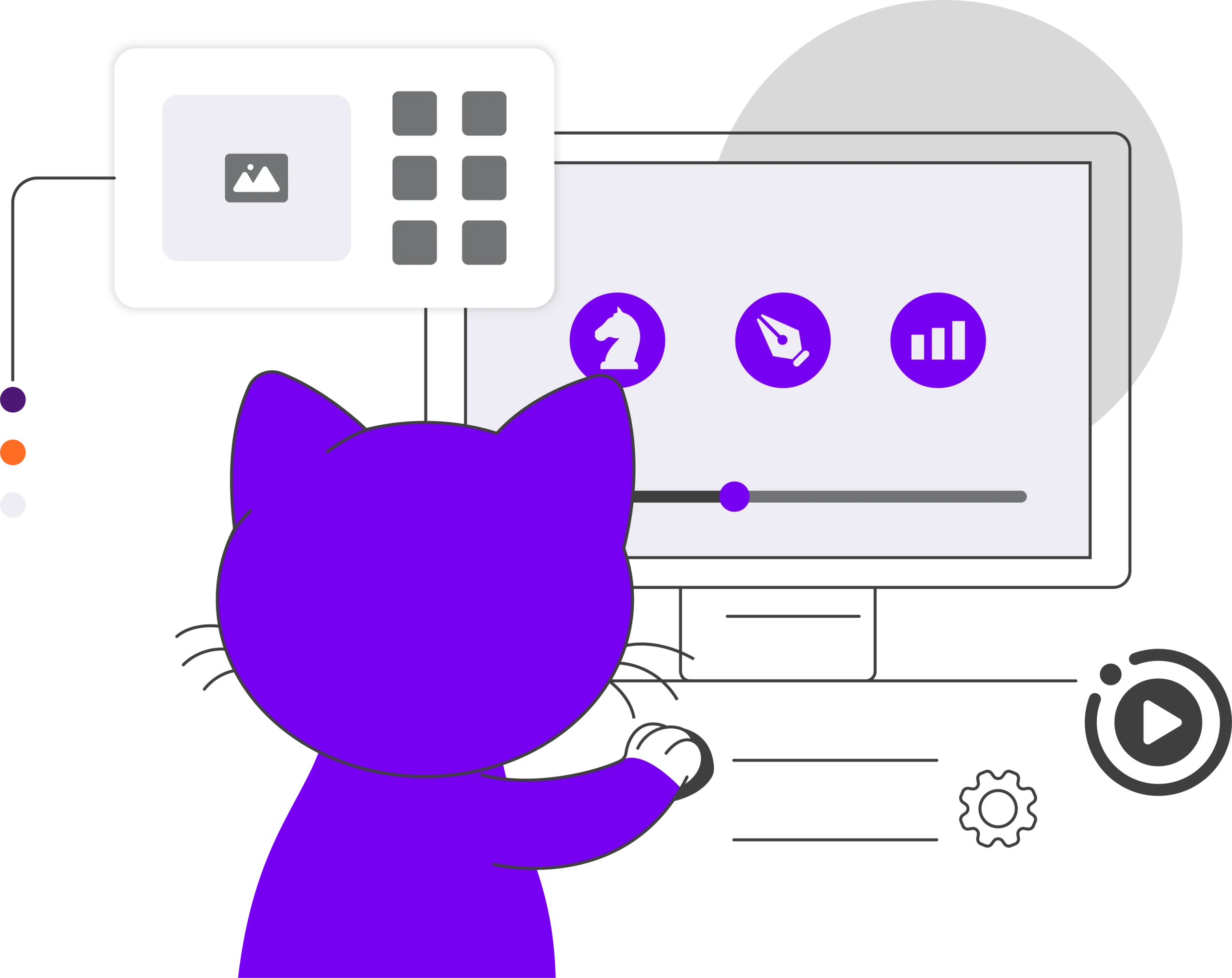 converty creatives motion graphics brand mascot custom designing